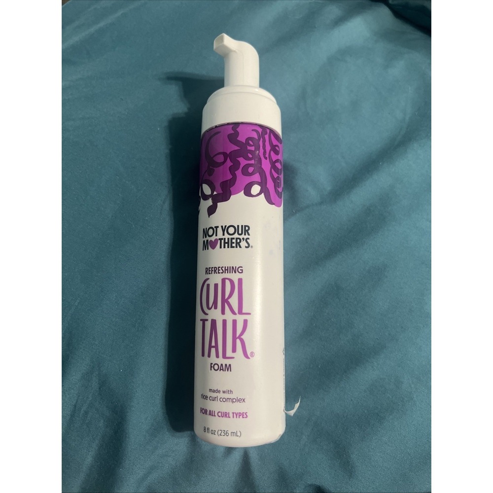 Not Your Mother's Curl Talk Refreshing Curl Foam 8 Fl.‎ Oz. Rice Curl Complex